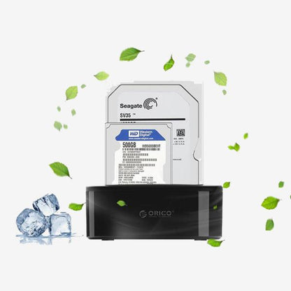 Orico (6228us3) 2.5/3.5 Inch Usb3.0 1 To 1 HDD And SSD Hard Drive Dock