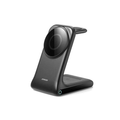Joyroom JR-W15 3-in-1 Wireless Charging Station Black