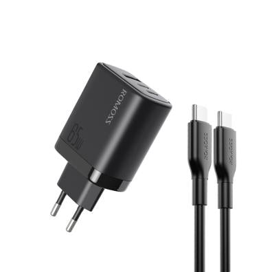 Romoss AC65H EU 65W Laptop And Mobile Fast Charger With Cable