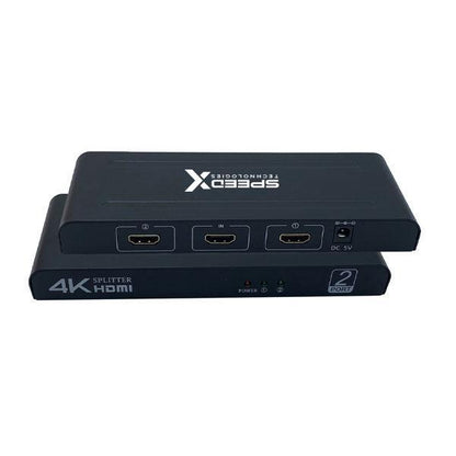 FJ102 HDMI Splitter 2 Port 4K Big Size