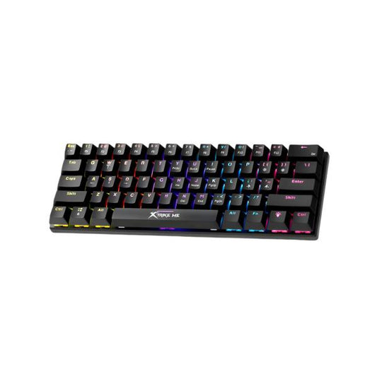Xtrike Me GK-916 Rainbow Switch Lights Mechanical Gaming Keyboard 61 Keys