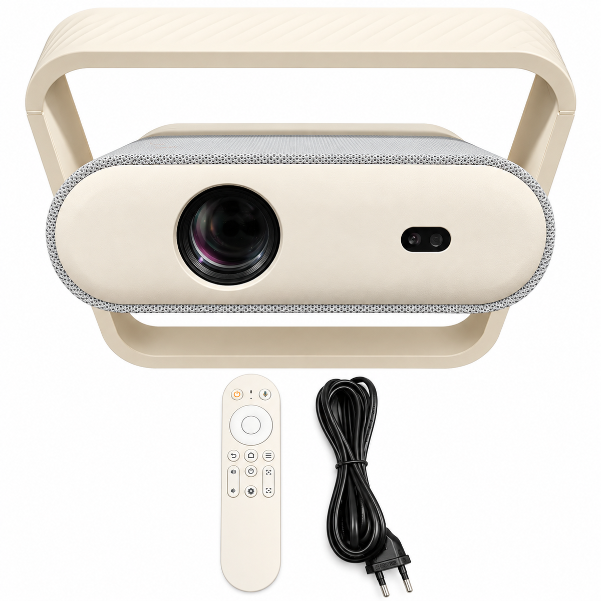 Hypermartz™ NSL03 FHD 1080P 4K Projector 400 ANSI Dolby Smart Android Video Auto Focus