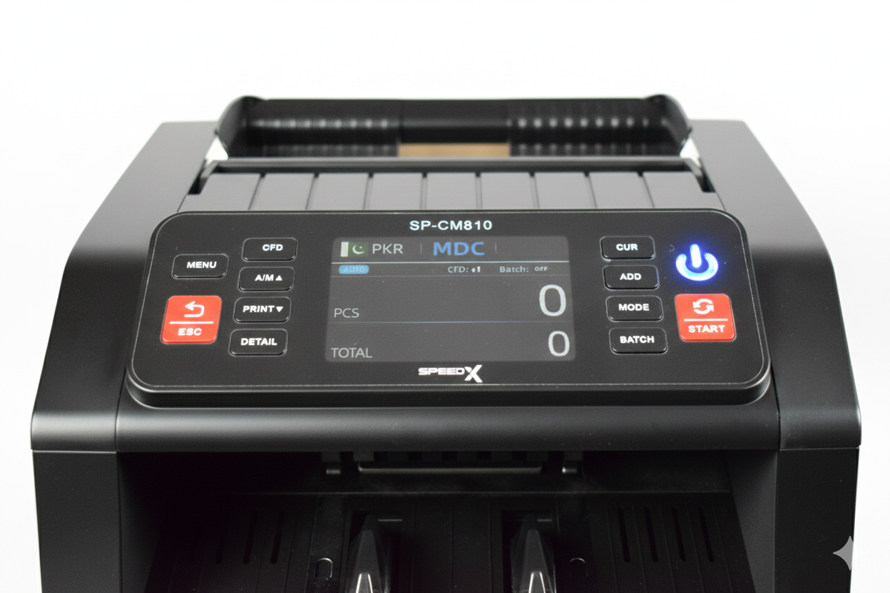 Hypermartz CM810 MULTI-CURRENCY CASH COUNTING MACHINE