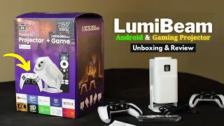 Load video: Lumibeam 4K Portable Projector