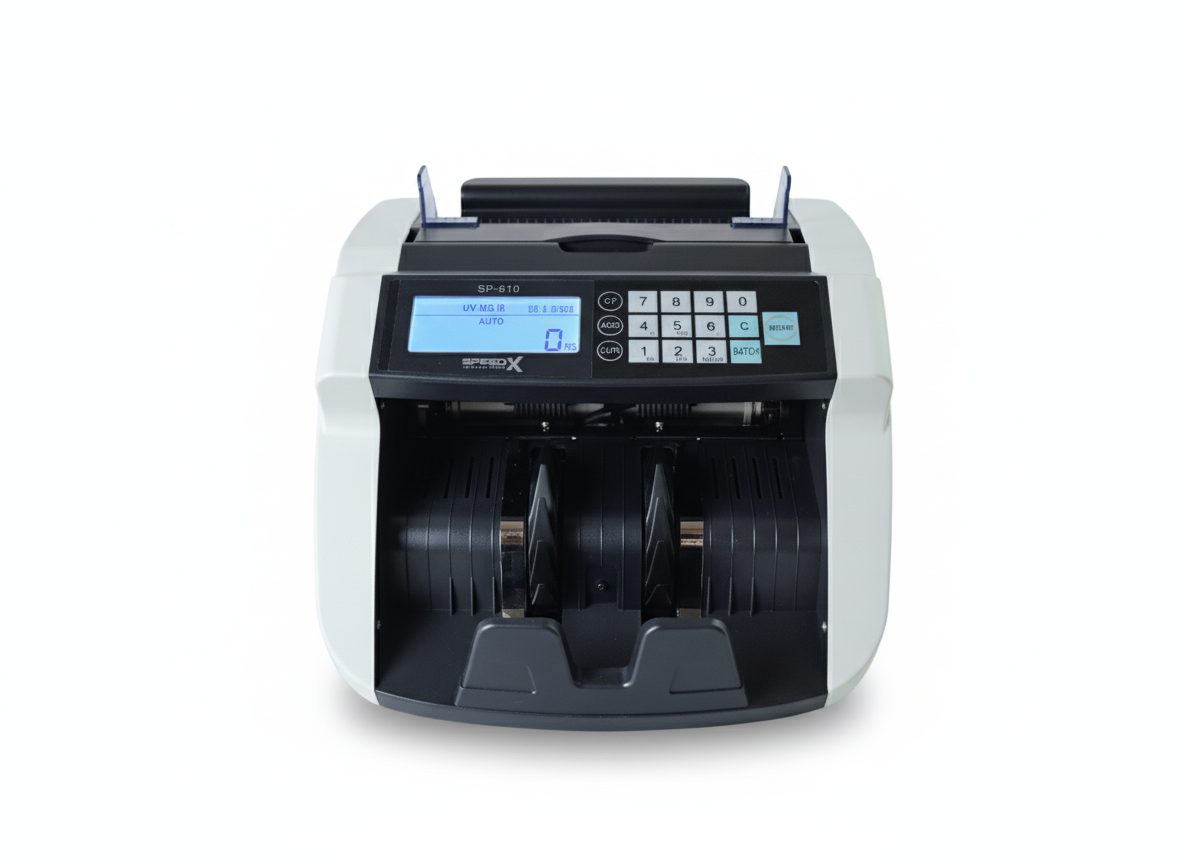 Hypermartz™ SP-610 Cash Counting Machine with Fake Note Detection