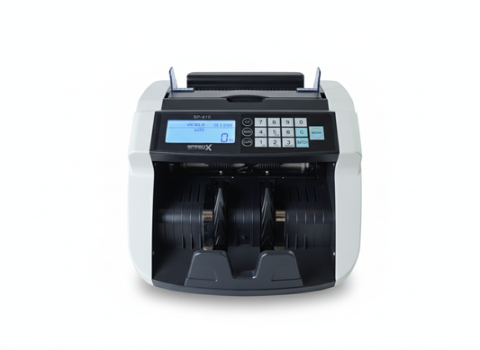 Hypermartz™ SP-610 Cash Counting Machine with Fake Note Detection
