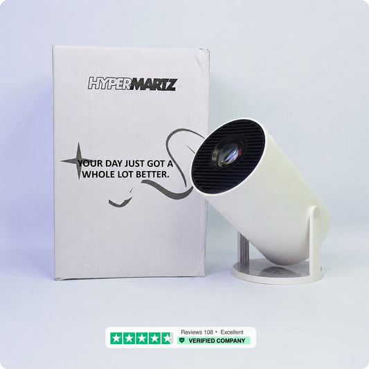Hypermartz™️ – Lumora Portable Mini Projector