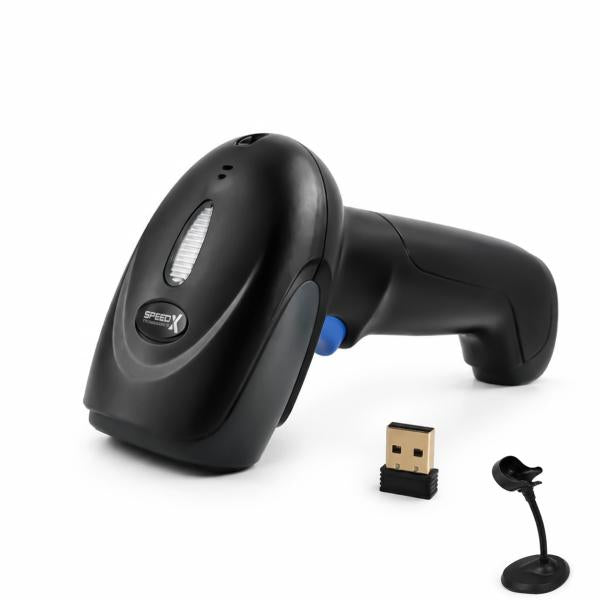 8700 2d Wireless 2.4ghz Barcode Scanner With Stand And Receiver