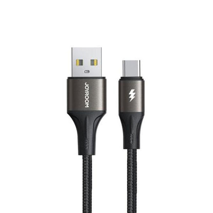Joyroom S-A25 Light-speed Series 3a Fast Charging Data Cable (usb-a To Type-c) 1.2m-black