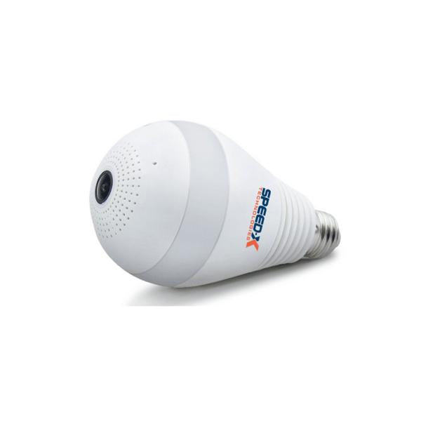 Ip Wireless Panoramic Bulb Camera 1080p Hd 2mp With V380 Pro App