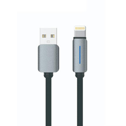 Logilink USB To Lightning Nylon Fast Charging Data Cable 1m 1 Year Warranty Black