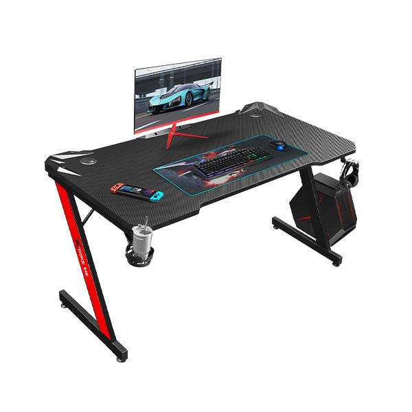 Xtrike Me Dk-02 Ergonomic Computer Desk With Headphone Hook And Cup Ho