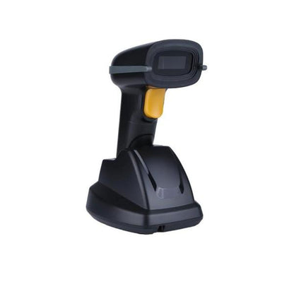 Sp 70d Wireless 2.4ghz Barcode Scanner 1d/2d Qr Code With Charging Dock