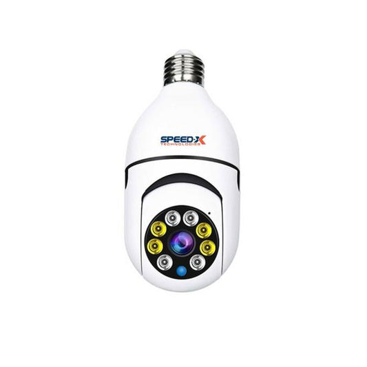 Speed-x Sp-e27 Bulb Camera 1080p Wifi 360 Degree Panoramic Night Visio