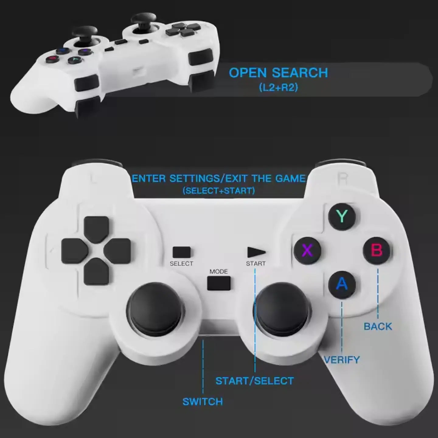 Gaming Projector With Controller