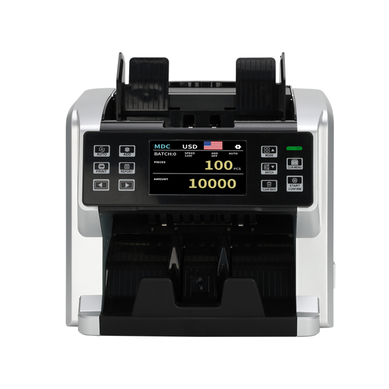 Hypermartz™ P140 Multi-Currency Banknote Sorting Machine with Touchscreen & Printer