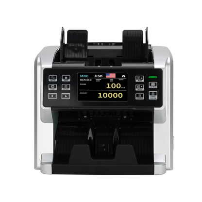 Hypermartz™ P140 Multi-Currency Banknote Sorting Machine with Touchscreen & Printer