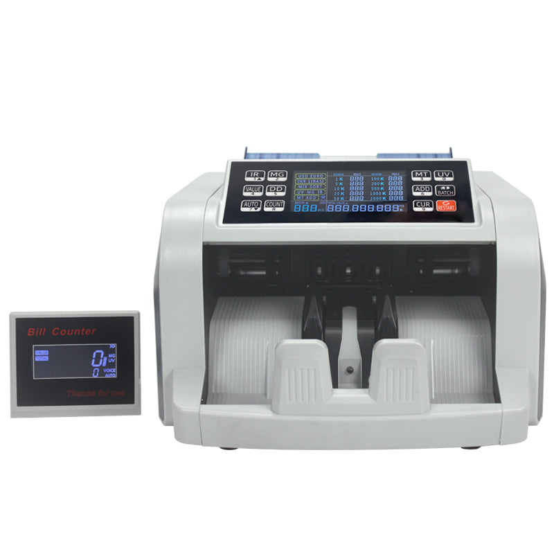 Hypermartz™ 2820P Mix Cash Counting Machine with Fake Note Detection